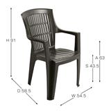 SILLON APILABLE ANTRACITA NIUE