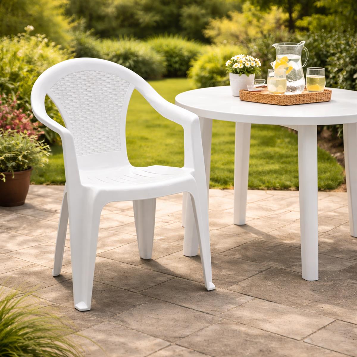SILLA KORA BLANCO
