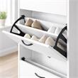 ZAPATERO 4 PUERTAS BLANCO COROT