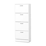 ZAPATERO 4 PUERTAS BLANCO COROT