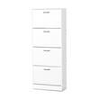 ZAPATERO 4 PUERTAS BLANCO COROT