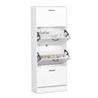 ZAPATERO 4 PUERTAS BLANCO COROT