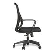 SILLA OFICINA NEGRA PRASLINDEFRENTEFONDOBLANCO