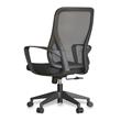 SILLA OFICINA NEGRA PRASLINENDIAGONALFONDOBLANCO