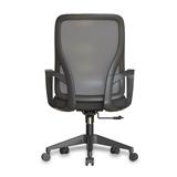 SILLA OFICINA NEGRA PRASLINDELADOFONDOBLANCO