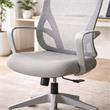 SILLA OFICINA GRIS PRASLINVISTATRASERAFONDOBLANCO