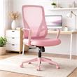 SILLA OFICINA ROSA PRASLINVISTATRASERAFONDOBLANCO