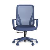 SILLA OFICINA AZUL PRASLINVISTAENDIAGONALFONDOBLANCO
