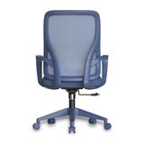 SILLA OFICINA AZUL PRASLINVISTATRASERAENDIAGONALFONDOBLANCO
