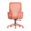 SILLA OFICINA NARANJA PRASLINVISTALATERALFONDOBLANCO