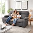 SOFA RELAX 3P ELECTRI BIWA GRIS