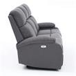 SOFA RELAX 3P ELECTRI BIWA GRIS