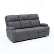 SOFA RELAX 3P ELECTRI BIWA GRIS
