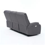 SOFA RELAX 3P ELECTRI BIWA GRIS