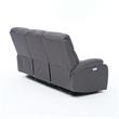 SOFA RELAX 3P ELECTRI BIWA GRIS
