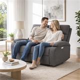 SOFA RELAX 2P ELECTRI BIWA GRIS