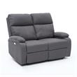 SOFA RELAX 2P ELECTRI BIWA GRIS