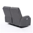 SOFA RELAX 2P ELECTRI BIWA GRIS