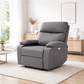 BUTACA RELAX ELECTRI BIWA GRIS