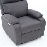 BUTACA RELAX ELECTRI BIWA GRIS