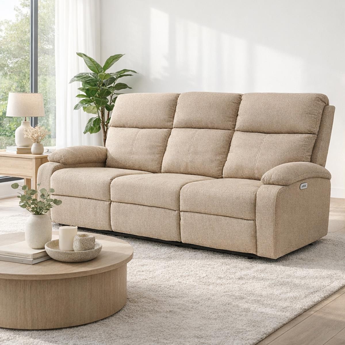 SOFA RELAX 3P ELECTRI BIWA MARRO