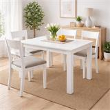 MESA COMEDOR EXT BLANCO KRONE-II