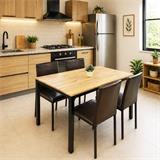 CONJUNTO MESA+4 SILLAS PIAVE