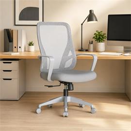 SILLA OFICINA GRIS PRASLIN