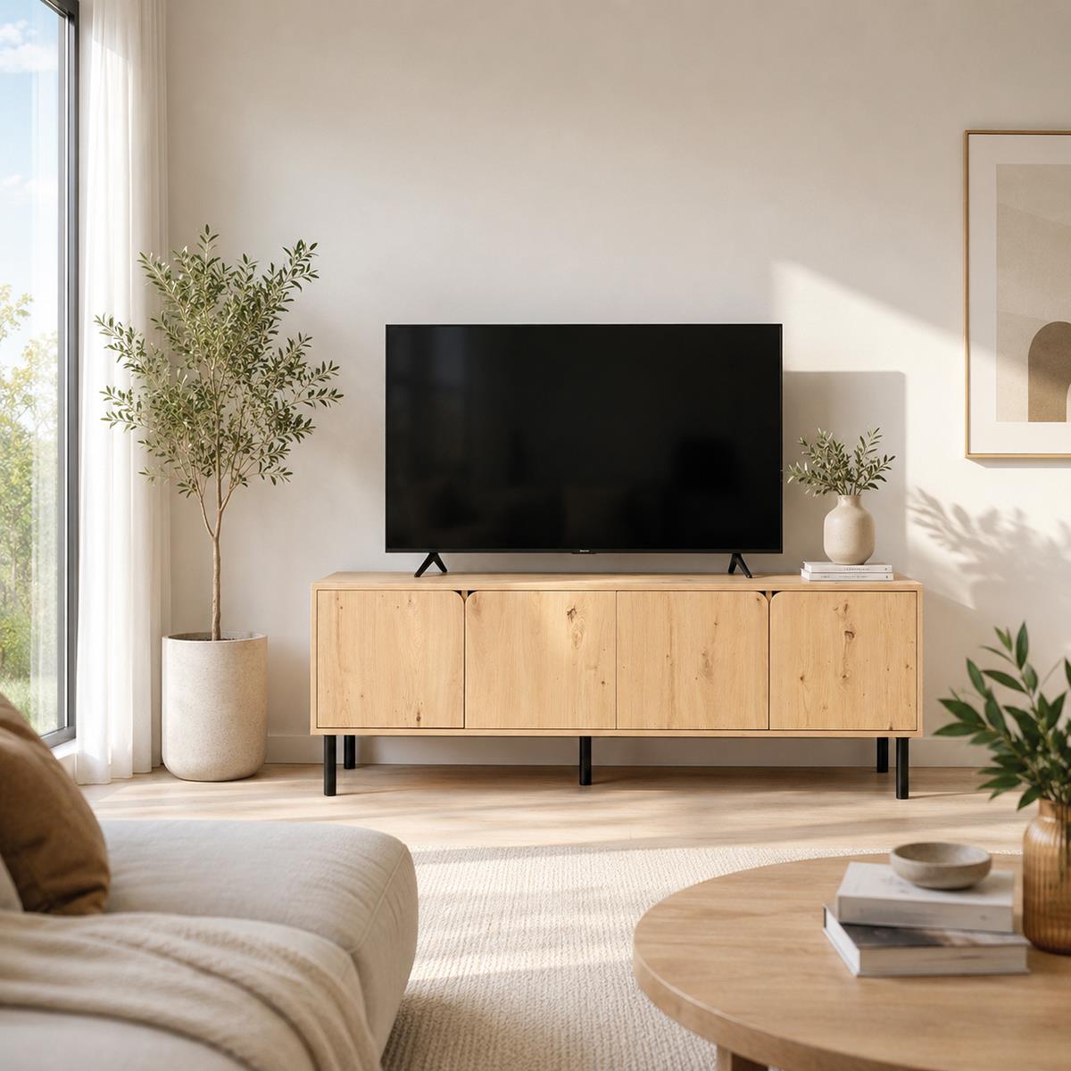 MUEBLE TV  4 PUERTAS KIRAT