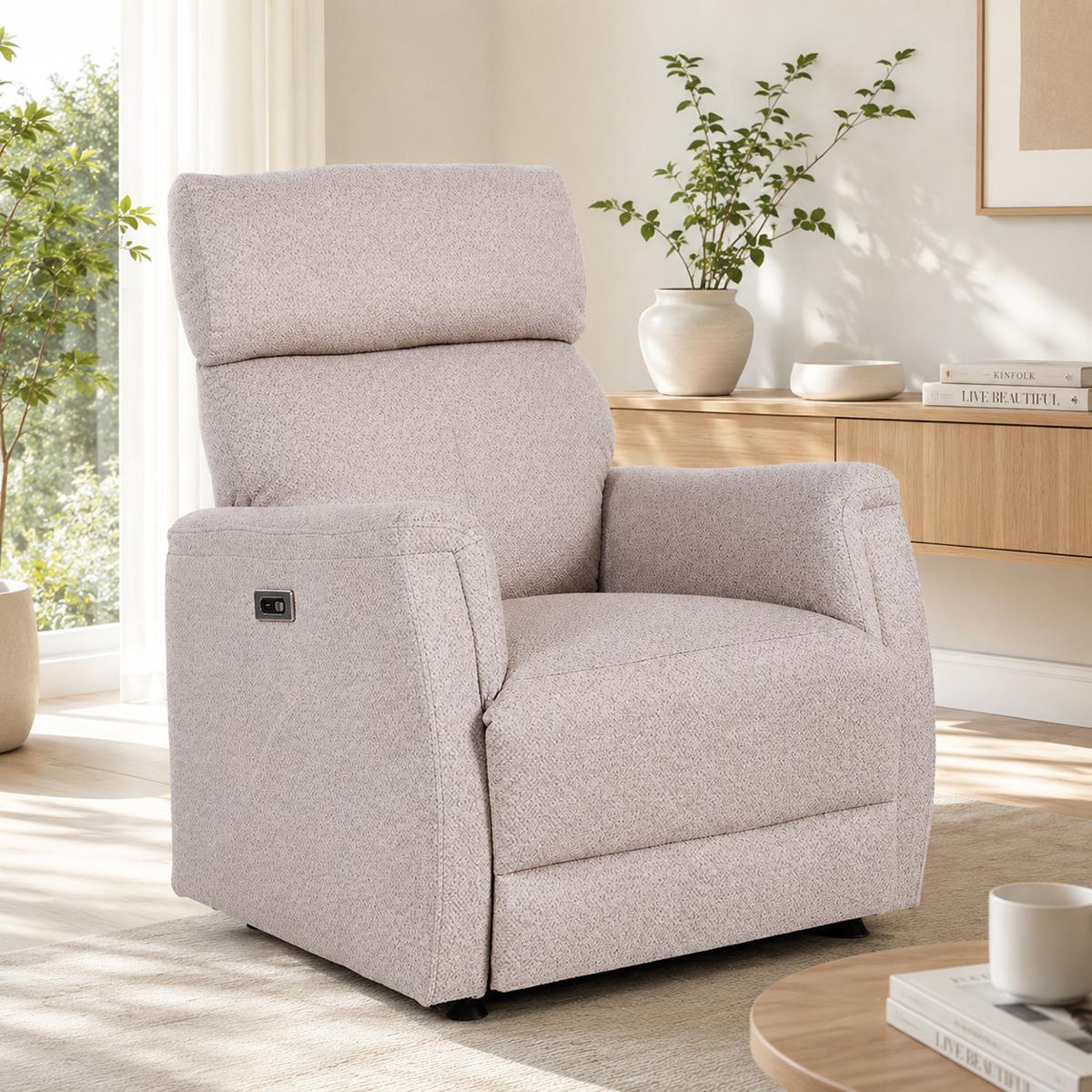 BUTACA RELAX ELEC BEIGE CANAIMA
