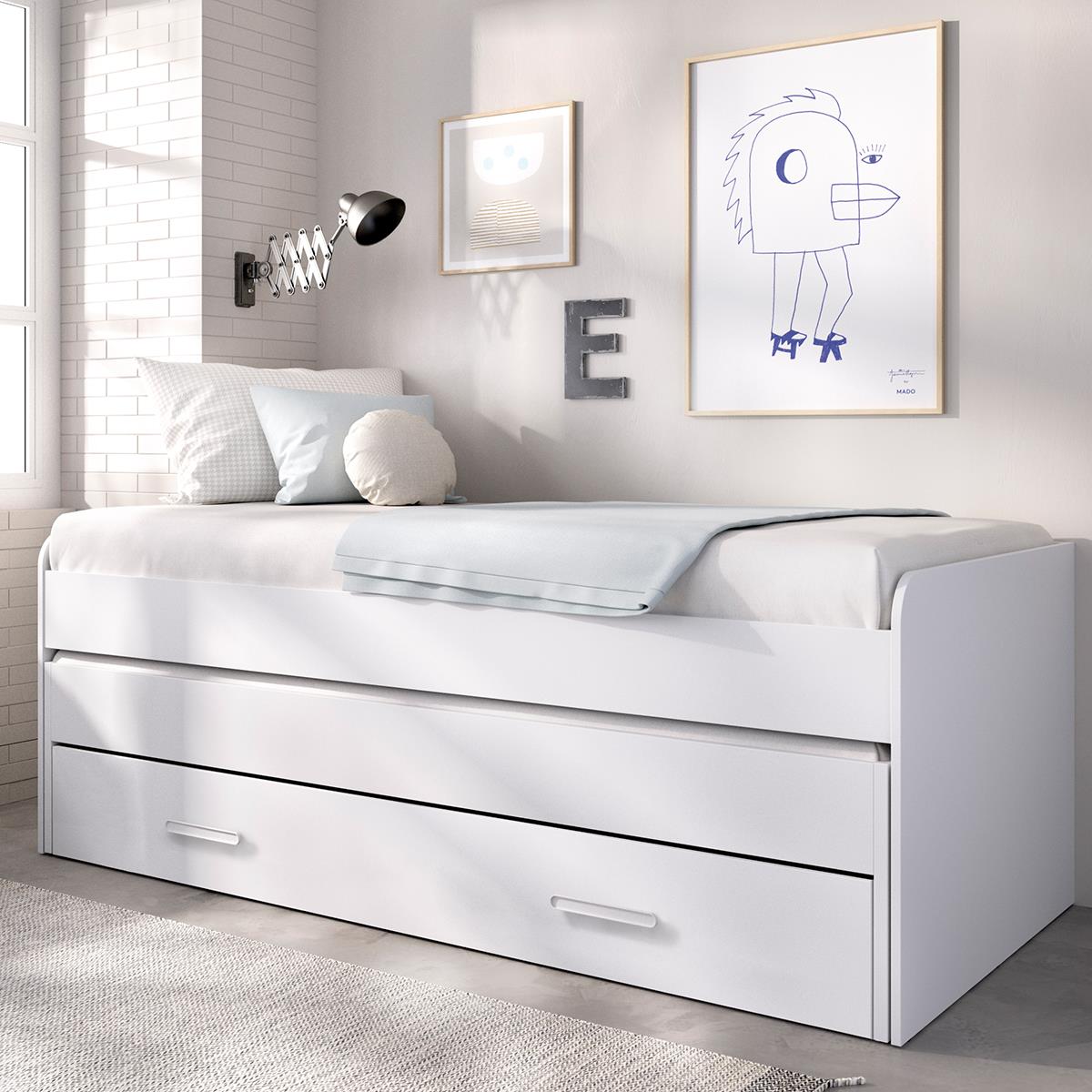 CAMA COMPACTO DESPLAZABLE ERFURT