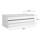 CAMA COMPACTO DESPLAZABLE ERFURT