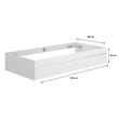 CAMA 90X190 CON ARRASTRE ALMENA