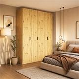 ARMARIO 5 PUERTAS ROBLE RANK