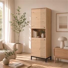 VITRINA 2 PUERTAS YANGRA VT-0910