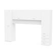 CAMA PUENTE CON CAJON BCO BIGAR