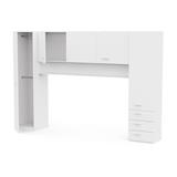CAMA PUENTE CON CAJON BCO BIGAR