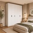 ARMARIO 5 PUERTAS BLANCO RANK