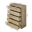 COMODA 6 CAJONES BORAX CO-0563