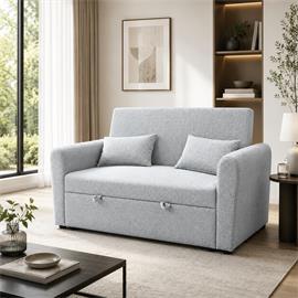 SOFA CAMA CON BRAZOS BLED
