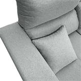 CHAISE LONG DCH GRIS(R17) DURG