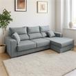 CHAISE LONG IZQ GRIS(R17) DURG