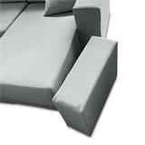 CHAISE LONG IZQ GRIS(R17) DURG