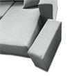 CHAISE LONG IZQ GRIS(R17) DURG