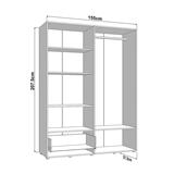 ARMARIO 4 PUERTAS CANOPO