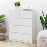 COMODA 5C BORAX CO-0561 BLANCO
