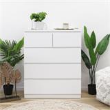 COMODA 5C BORAX CO-0561 BLANCO