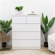 COMODA 5C BORAX CO-0561 BLANCO