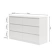 COMO DOB 6C BORAX SF-0560 BLANCO