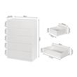 COMODA 6C BORAX CO-0563 BLANCO